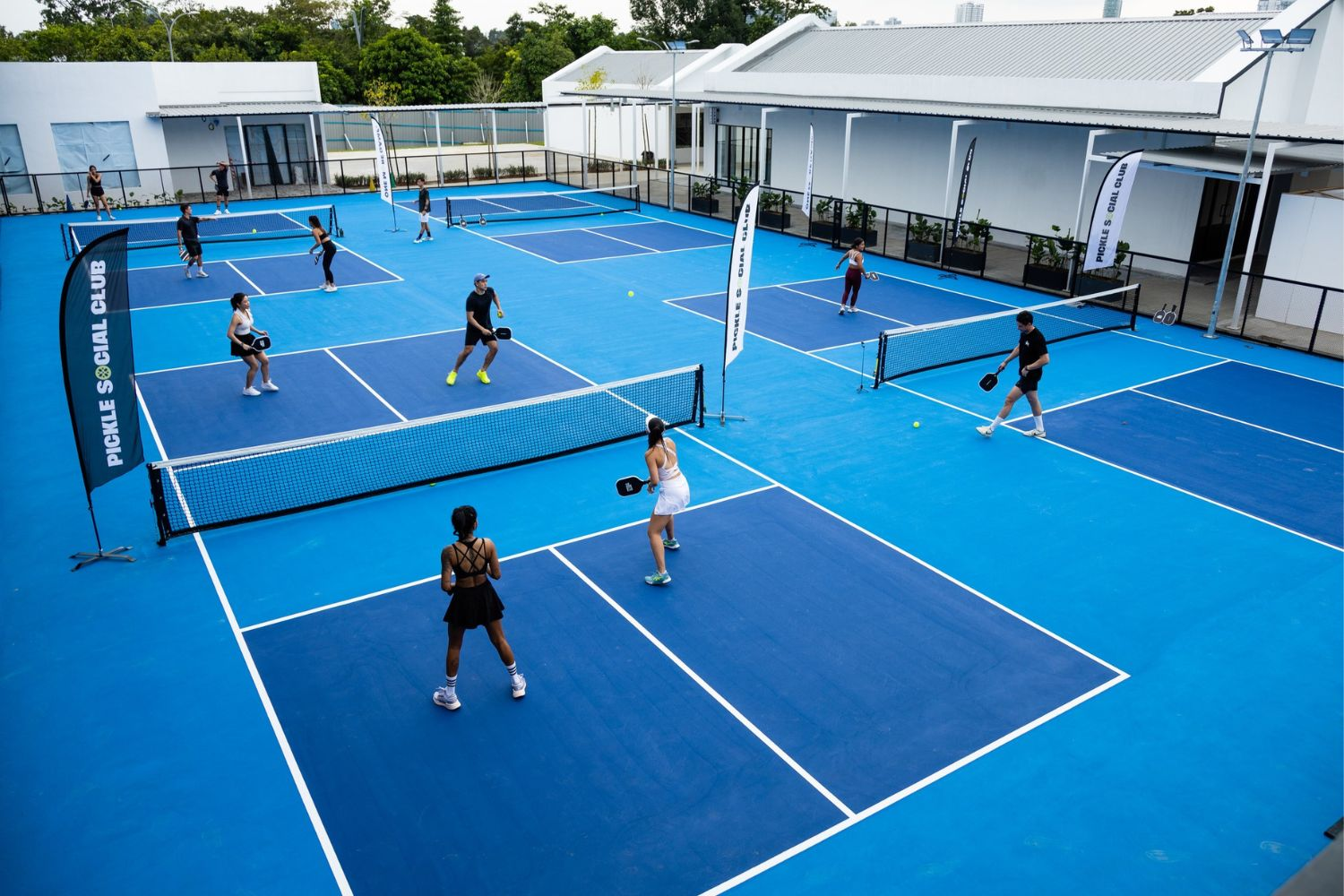 Senarai gelanggang pickle ball